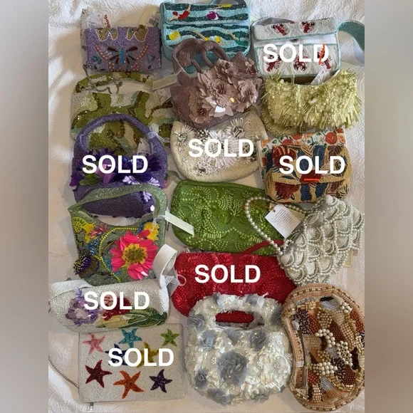 🪝Beaded mini bag - Made In India - Picture 9 of 9